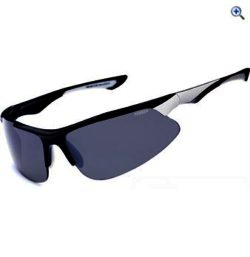 Sinner Indus Sunglasses (Black/PC Smoke) - Colour: Black - White